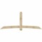 Ekena Millwork Bellingham Rough Sawn Timber Gable Bracket, Douglas Fir, 108"W x 45"H x 6"D x 6"F, 10/12 Pitch GBW108X45X0606BEL00RDF - alternate 1